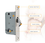 Mute Mortice Sliding Door Lock