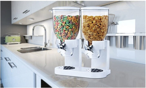 Double headed cereal machine barrel