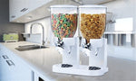 Double headed cereal machine barrel