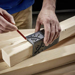 3D Mitre Angle Measuring With Gauge & Ruler Tools