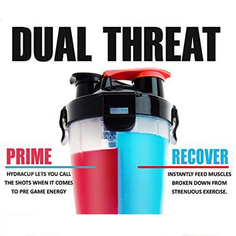 Leakproof Dual Protein Powder Shaker