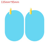 2 PCS Car Rearview Anti-fog Mirror Stickers