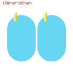 2 PCS Car Rearview Anti-fog Mirror Stickers