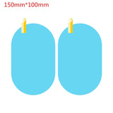 2 PCS Car Rearview Anti-fog Mirror Stickers