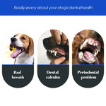 Soft Pet Toothbrush withThree Sided