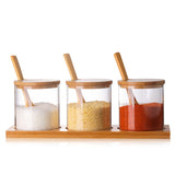 3 Pcs/Set Glass Herb Spice Tools